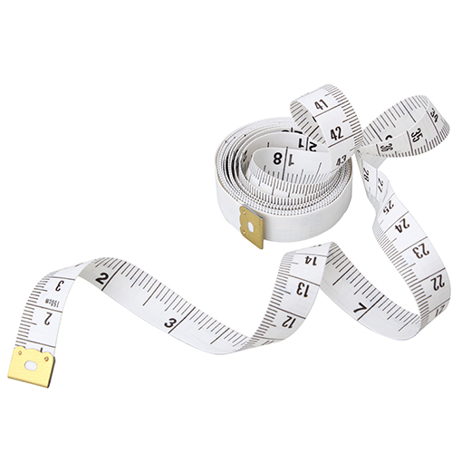 thumbnail interactive-video image 1 of 2 Pack Soft Tape Measure - Dual Scale 60 Inch/150 Cm Flexible Sewing & Body Measurement Tape (White) 1 of 11