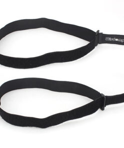 Alternative view of 12 Pack 1 x 24 Inches Hook and Loop Reusable Fastening Cable Tie Down Straps by Wisdompro - Reusable, Durable Functional Ties to Keep Your Home, Office, Workspace from Tangled Messes of Cords