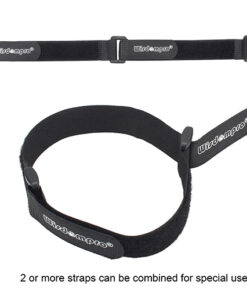 Alternative view of 16 Pack Mixed Size Hook and Loop Reusable Fastening Cable Straps Tie by Wisdompro - Reusable, Durable Functional Ties to Keep Your Home, Office, Workspace from Tangled Messes of Cords