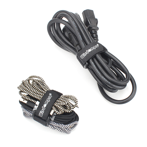 20 Pack 0.8 x 8 Inches Hook and Loop Reusable Fastening Cable Tie Down Straps by Wisdompro - Reusable, Durable Functional Ties to Keep Your Home, Office, Workspace from Tangled Messes of Cords - Image 6